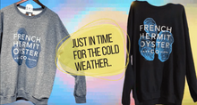 Load image into Gallery viewer, Every Oyster Is Unique Sweatshirt (Black)